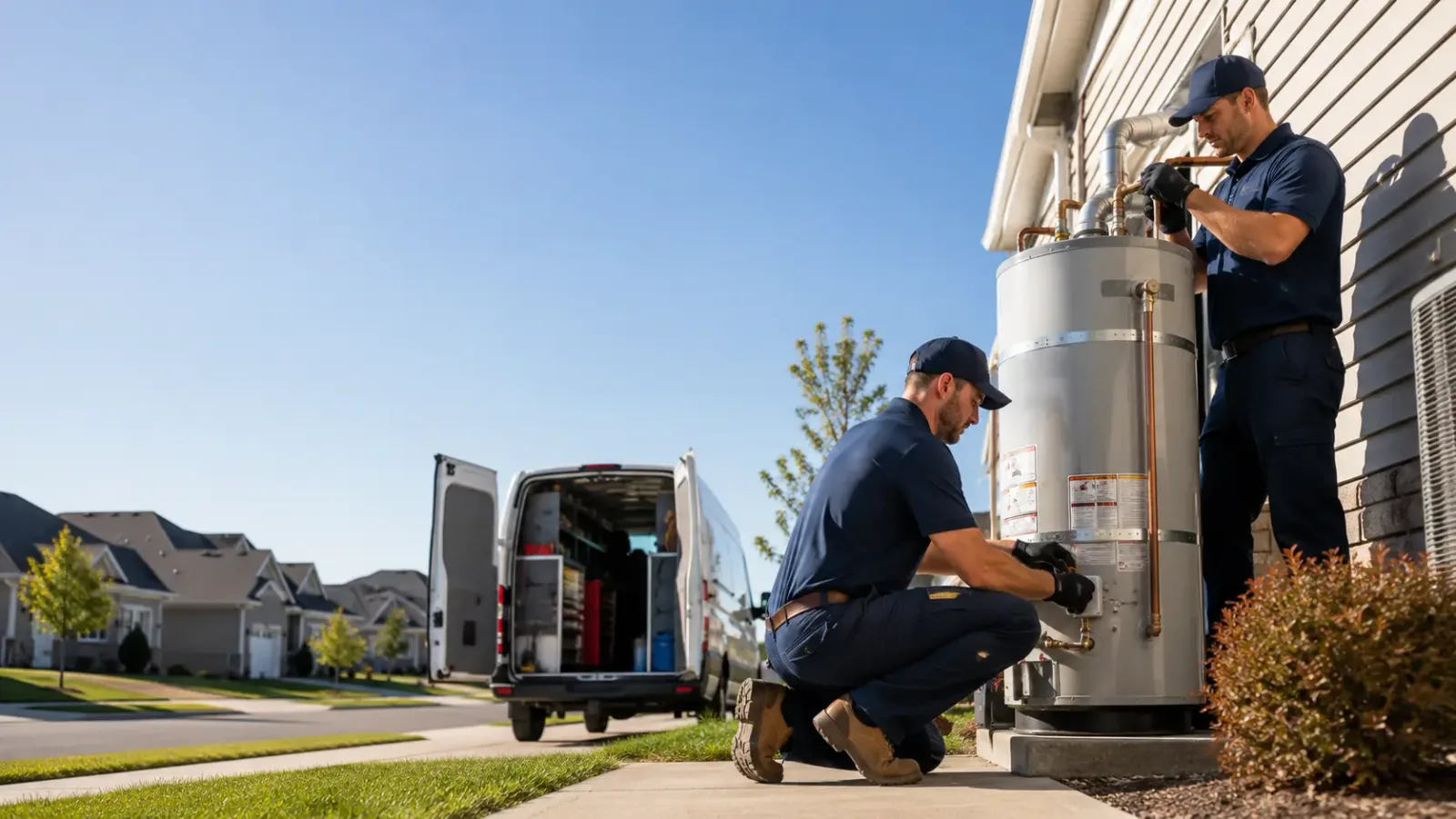 Water Heater Installation in Tyner, IN